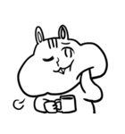 白い動物のやつ（個別スタンプ：25）
