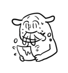 白い動物のやつ（個別スタンプ：27）