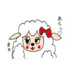 モフモフ羊（個別スタンプ：8）