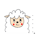 モフモフ羊（個別スタンプ：9）