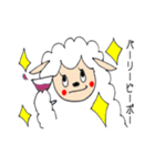 モフモフ羊（個別スタンプ：16）
