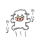 モフモフ羊（個別スタンプ：23）