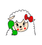 モフモフ羊（個別スタンプ：24）