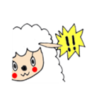 モフモフ羊（個別スタンプ：27）