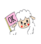 モフモフ羊（個別スタンプ：37）