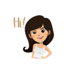 Cewek Cantik（個別スタンプ：1）