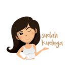 Cewek Cantik（個別スタンプ：9）