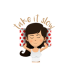 Cewek Cantik（個別スタンプ：13）