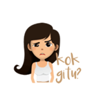 Cewek Cantik（個別スタンプ：14）