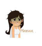 Cewek Cantik（個別スタンプ：21）