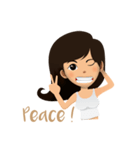 Cewek Cantik（個別スタンプ：30）