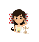 Cewek Cantik（個別スタンプ：31）