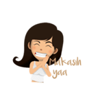 Cewek Cantik（個別スタンプ：34）