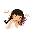 Cewek Cantik（個別スタンプ：35）