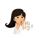 Cewek Cantik（個別スタンプ：36）