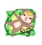 Monkey JoJo（個別スタンプ：9）