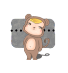 Monkey JoJo（個別スタンプ：14）