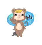 Monkey JoJo（個別スタンプ：17）