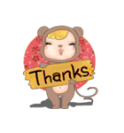 Monkey JoJo（個別スタンプ：38）