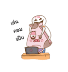 bubie and work（個別スタンプ：5）