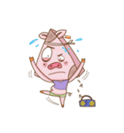 bubie and work（個別スタンプ：14）