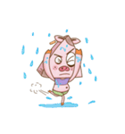 bubie and work（個別スタンプ：37）