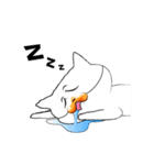つけ鼻ネコ（個別スタンプ：5）