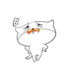 つけ鼻ネコ（個別スタンプ：6）