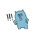 だらしないくまねこ（個別スタンプ：6）