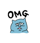 だらしないくまねこ（個別スタンプ：7）