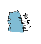 だらしないくまねこ（個別スタンプ：8）