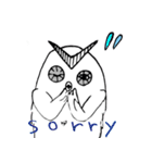 フクロウ*（個別スタンプ：7）