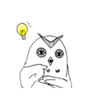 フクロウ*（個別スタンプ：11）