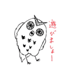 フクロウ*（個別スタンプ：31）