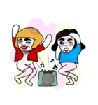 しろいこびとたち（個別スタンプ：30）