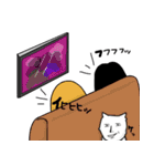 しろいこびとたち（個別スタンプ：35）