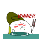 殿ざらし（なぜか食）（個別スタンプ：34）
