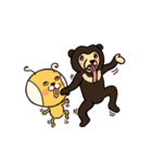 宇宙人イモゾン＆マレーグマのマレさん（個別スタンプ：1）