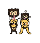 宇宙人イモゾン＆マレーグマのマレさん（個別スタンプ：13）