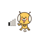 宇宙人イモゾン＆マレーグマのマレさん（個別スタンプ：21）