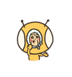 宇宙人イモゾン＆マレーグマのマレさん（個別スタンプ：35）