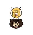 宇宙人イモゾン＆マレーグマのマレさん（個別スタンプ：38）