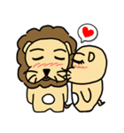 cute fat lion "leo mo" Part 2（個別スタンプ：32）