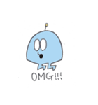 Pastel Aliens for daily use（個別スタンプ：14）