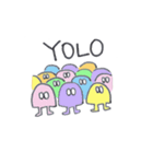 Pastel Aliens for daily use（個別スタンプ：15）