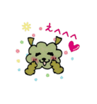 チョビ＆ヨーキーフレンズ♪（個別スタンプ：19）