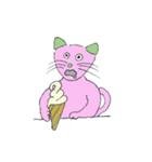 cat ！ cat ！ cat ！（個別スタンプ：25）