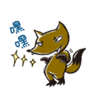 Mi Chang ＆ Fox foul（個別スタンプ：10）
