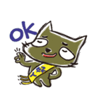 Mi Chang ＆ Fox foul（個別スタンプ：36）