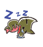 Mi Chang ＆ Fox foul（個別スタンプ：40）